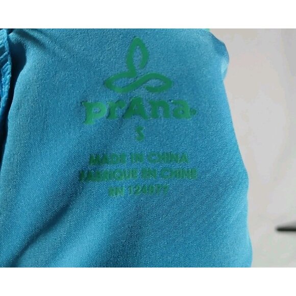 PrAna Millie Board Shorts Size Small Teal Active Water Hike Beach Pull On - Picture 5 of 9